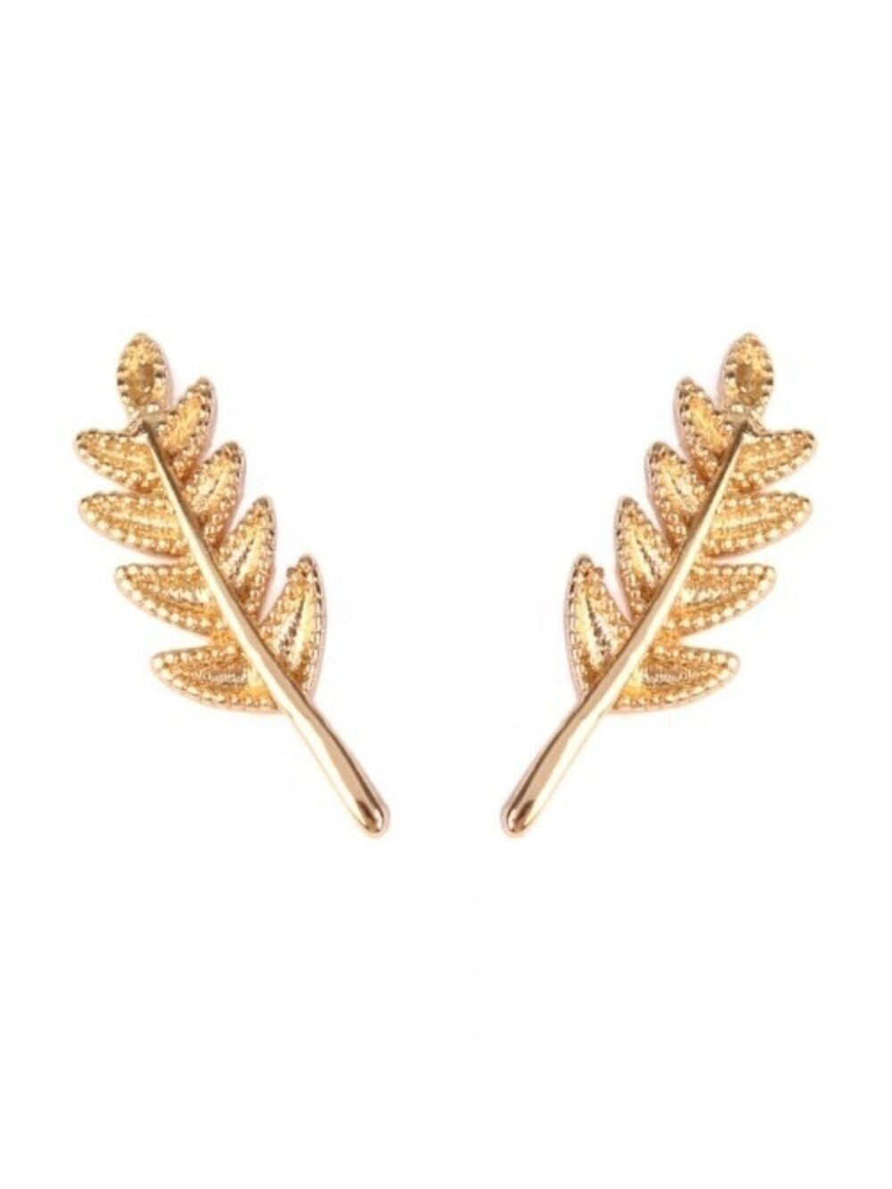 Leaf Crawler Earrings